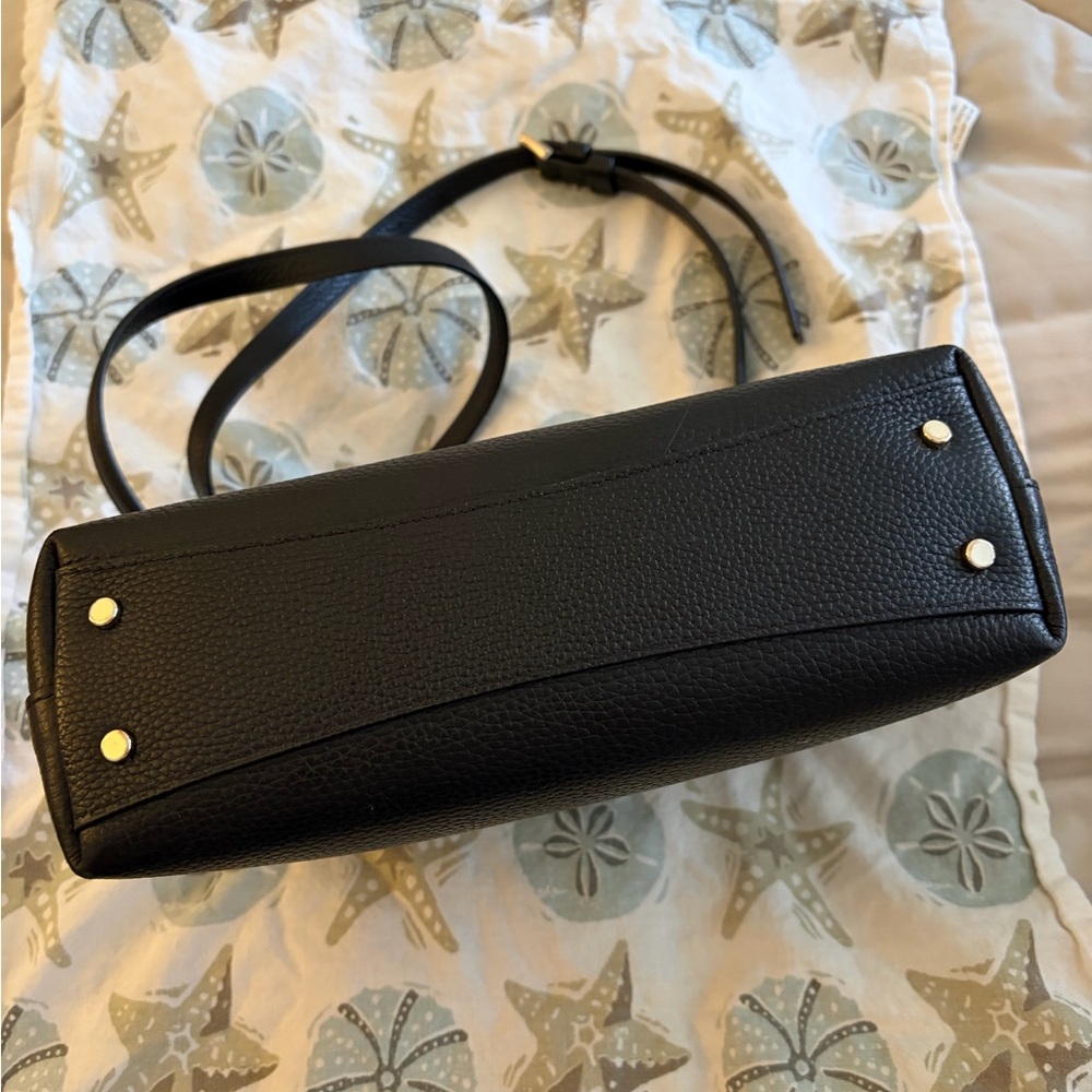 Kate Spade Black Crossbody Bag with Gold Accents - Picture 3 of 4